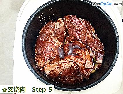 叉烧肉做法第五步骤