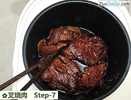 叉烧肉做法第七步骤