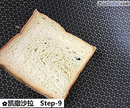 凯撒沙拉做法第九步骤