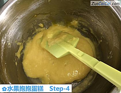 水果抱抱蛋糕做法第四步骤
