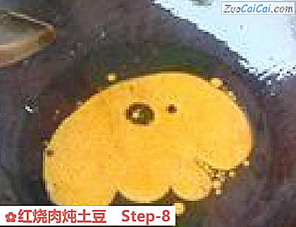 红烧肉炖土豆做法第八步骤