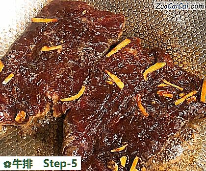牛排做法第五步骤