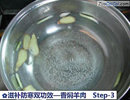 香焖羊肉做法第三步骤