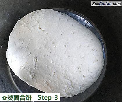 烫面合饼做法第三步骤