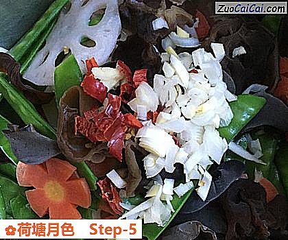 荷塘月色做法第五步骤