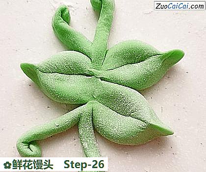 鲜花馒头做法第二十六步骤