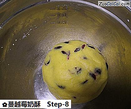 蔓越莓奶酥做法第八步骤