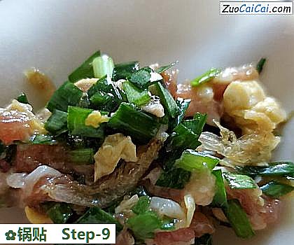 锅贴做法第九步骤