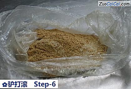 驴打滚做法第六步骤