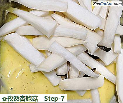 孜然杏鲍菇做法第七步骤