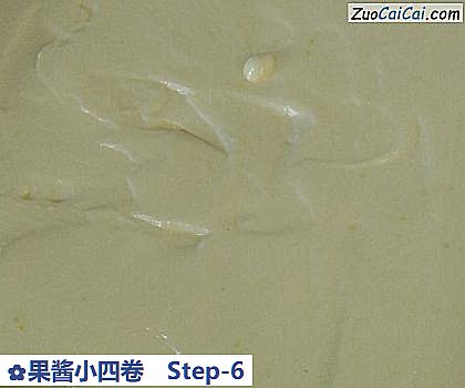果酱小四卷做法第六步骤
