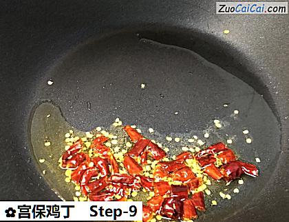 宫保鸡丁做法第九步骤