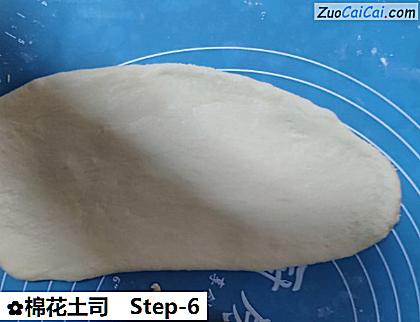 棉花土司做法第六步骤