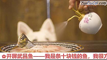 开屏武昌鱼做法第五步骤
