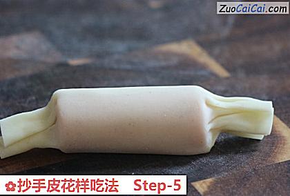 抄手皮花样吃法做法第五步骤