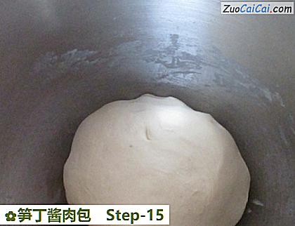 笋丁酱肉包做法第十五步骤