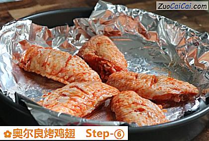 奥尔良烤鸡翅做法第六步骤