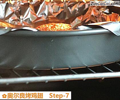 奥尔良烤鸡翅做法第七步骤