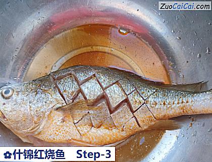 什锦红烧鱼做法第三步骤