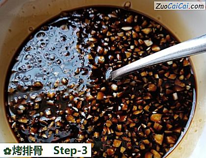 烤排骨做法第三步骤