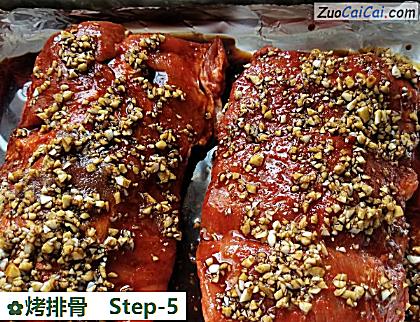 烤排骨做法第五步骤