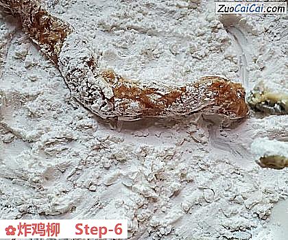 炸鸡柳做法第六步骤
