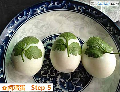 卤鸡蛋做法第五步骤