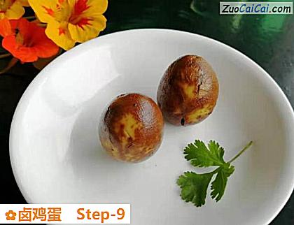 卤鸡蛋做法第九步骤