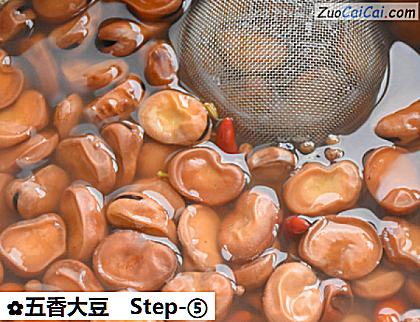 五香大豆做法第五步骤