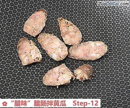 “腊味”腊肠拌黄瓜做法第十二步骤
