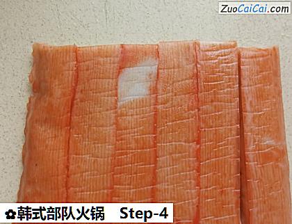 韩式部队火锅做法第四步骤