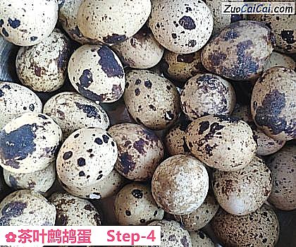 茶叶鹧鸪蛋做法第四步骤