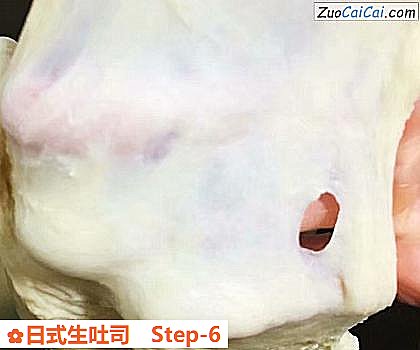 日式生吐司做法第六步骤