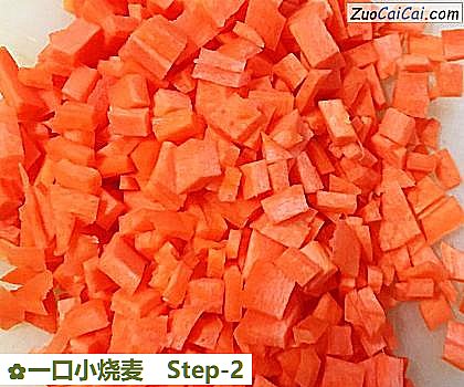 一口小烧麦做法第二步骤