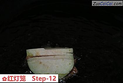 红灯笼做法第十二步骤