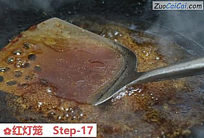 红灯笼做法第十七步骤