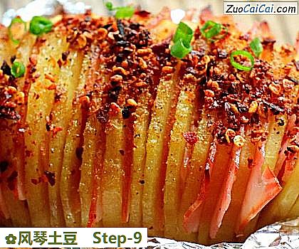 风琴土豆做法第九步骤