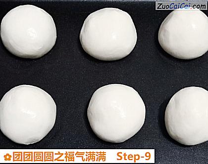 团团圆圆之福气满满做法第九步骤