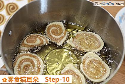 零食猫耳朵做法第十步骤