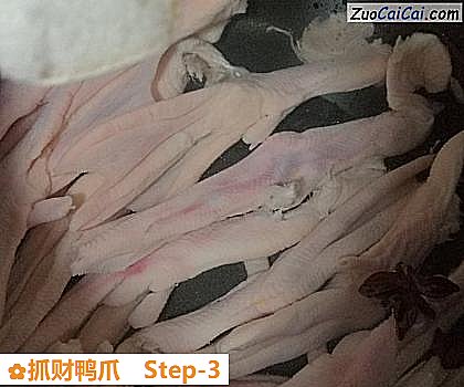 抓财鸭爪做法第三步骤