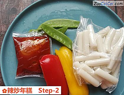 辣炒年糕做法第二步骤