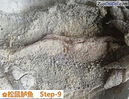 松鼠鲈鱼做法第九步骤