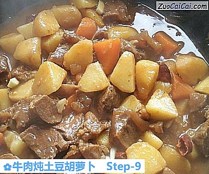 牛肉炖土豆胡萝卜做法第九步骤