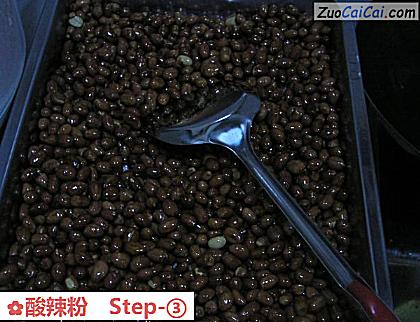 酸辣粉做法第三步骤