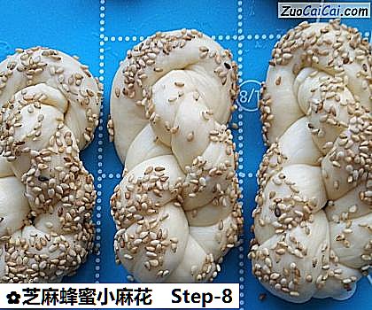 芝麻蜂蜜小麻花做法第八步骤