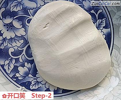 开口笑做法第二步骤