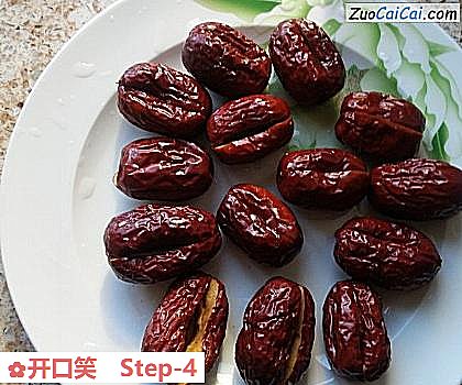 开口笑做法第四步骤