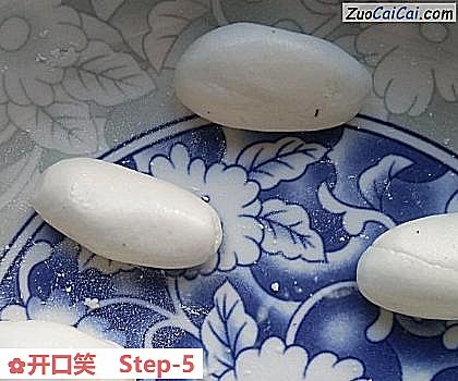 开口笑做法第五步骤