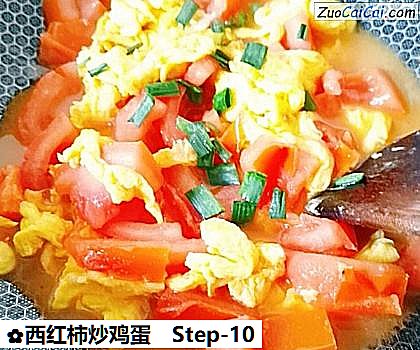 西红柿炒鸡蛋做法第十步骤