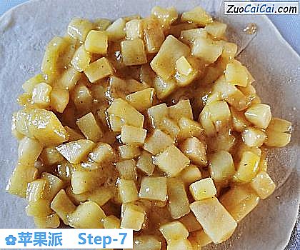苹果派做法第七步骤